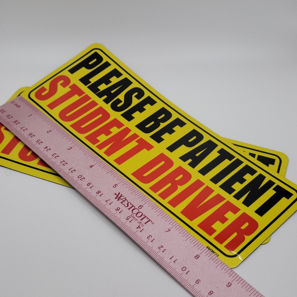 Student Driver Magnet - Picture 2 of 6